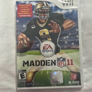 madden MGL 11 Nintendo Wii. New and factory sealed